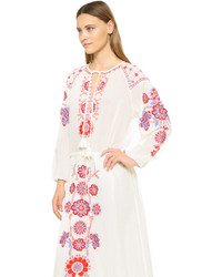 Белое платье-макси от Antik Batik