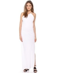 Белое платье-макси от DKNY