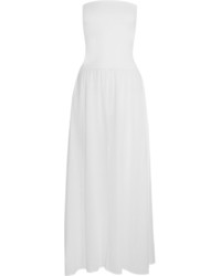 Белое платье-макси от Eres
