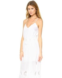 Белое платье-макси от Liv