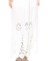 Белое платье-макси от Liv