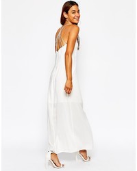 Белое платье-макси от Vila