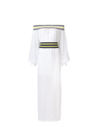 Белое платье-макси от Michel Klein