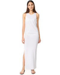 Белое платье-макси от Mikoh