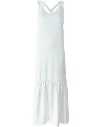 Белое платье-макси от P.A.R.O.S.H.