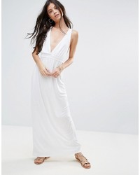 Белое платье-макси от Asos