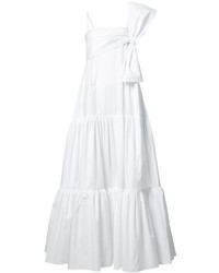 Белое платье-макси от Rochas