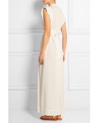 Белое платье-макси от Isabel Marant