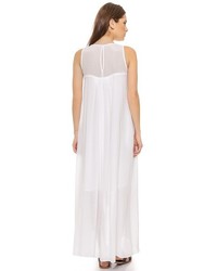 Белое платье-макси от Madewell