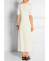 Белое платье-макси от Balenciaga