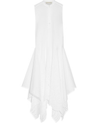 Белое платье-макси от Stella McCartney