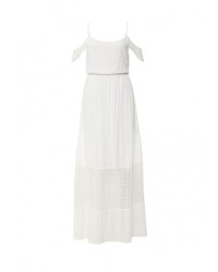 Белое платье-макси от Tom Farr