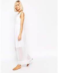 Белое платье-макси от Vero Moda