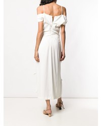 Белое платье-миди от Rejina Pyo
