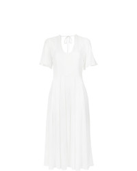 Белое платье-миди от Alcaçuz