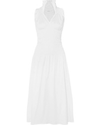 Белое платье-миди от Beaufille
