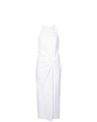 Белое платье-миди от Dion Lee