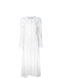 Белое платье-миди от Eckhaus Latta