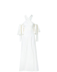 Белое платье-миди от Ellery