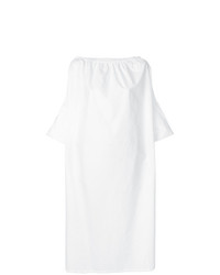 Белое платье-миди от Humanoid