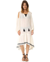 Белое платье-миди от Lemlem