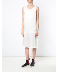 Белое платье-миди от Gloria Coelho