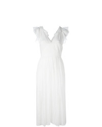 Белое платье-миди от N°21