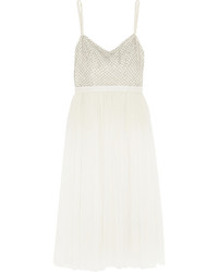 Белое платье-миди от Needle & Thread