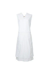 Белое платье-миди от Nehera