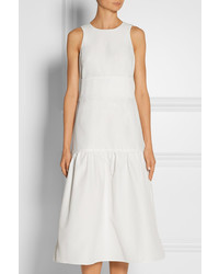 Белое платье-миди от Tibi