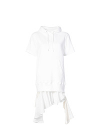 Белое платье-миди от Sacai