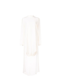 Белое платье-миди от Thomas Wylde