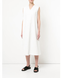 Белое платье-миди от Oyuna