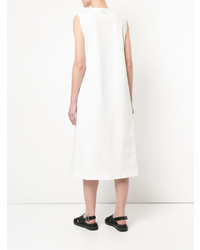 Белое платье-миди от Oyuna