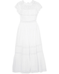 Белое платье-миди от Vilshenko