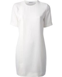 Белое платье прямого кроя от Alexander Wang