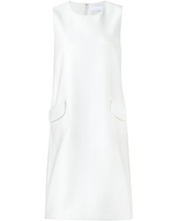 Белое платье прямого кроя от Co