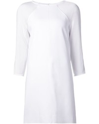 Белое платье прямого кроя от Courreges