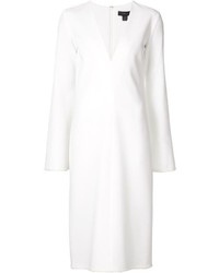 Белое платье прямого кроя от Ellery