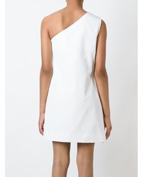 Белое платье прямого кроя от Victoria Victoria Beckham