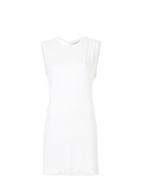 Белое платье прямого кроя от Kacey Devlin