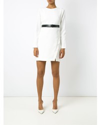 Белое платье прямого кроя от Olympiah