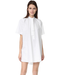 Белое платье прямого кроя от Maison Margiela