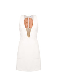 Белое платье прямого кроя от Nk
