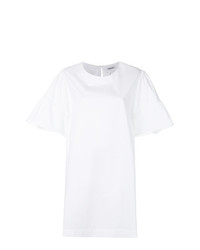 Белое платье прямого кроя от P.A.R.O.S.H.