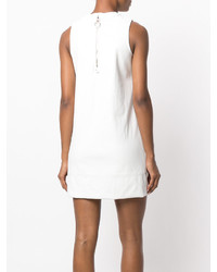 Белое платье прямого кроя от Twin-Set