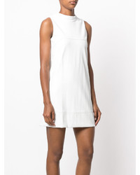 Белое платье прямого кроя от Twin-Set