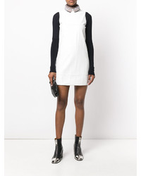 Белое платье прямого кроя от Twin-Set