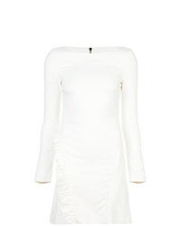 Белое платье прямого кроя от Thomas Wylde
