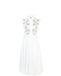 Белое платье-рубашка от Adam Lippes